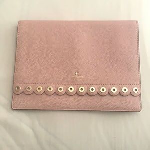 Kate Spade Nude Pink Envelope Clutch